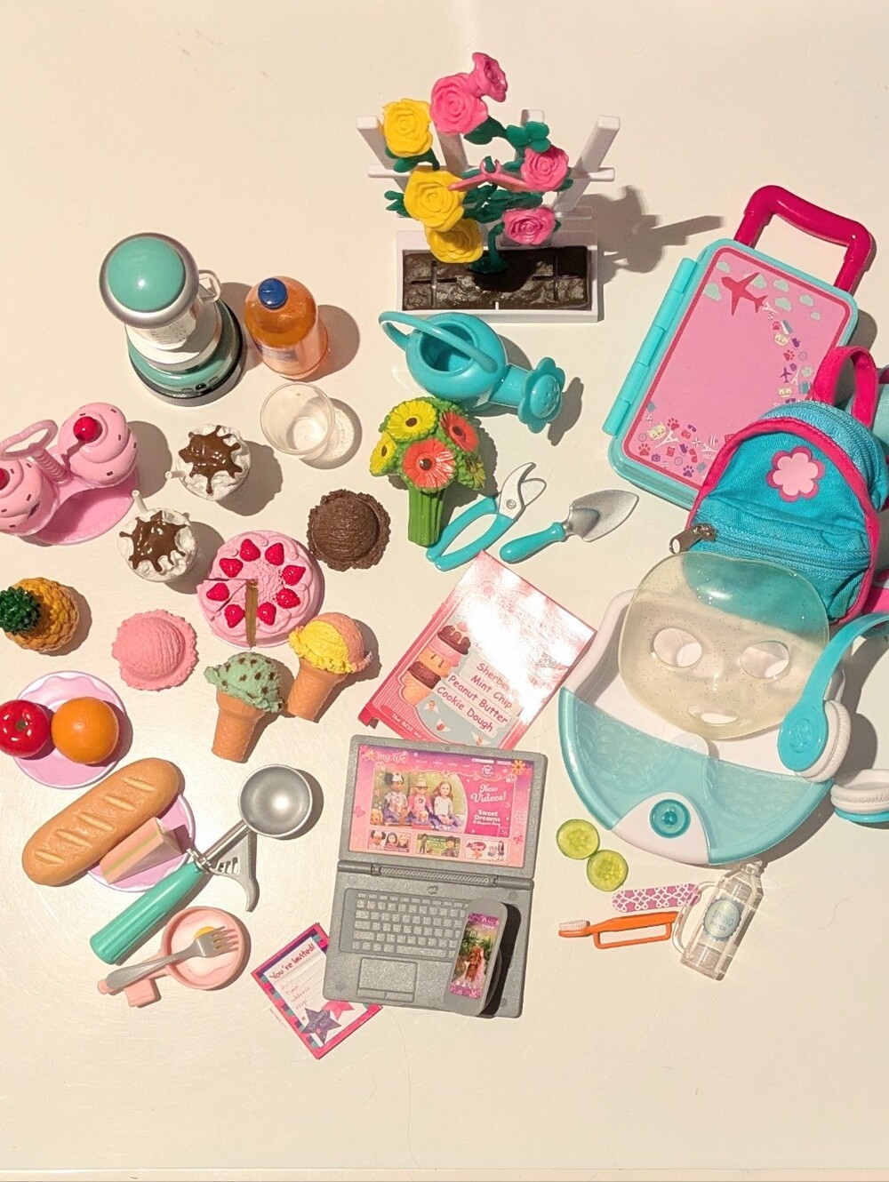 American Girl Fit Other Brand Lot of 40+ Items for Recreational Fun